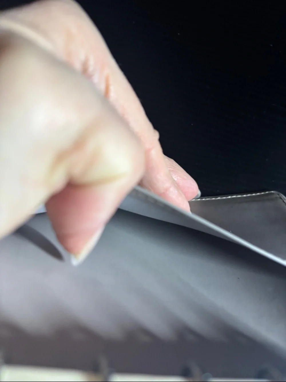 Louis Vuitton taupe/beige   Epi Leather agenda with original papers in it - Picture 14 of 17